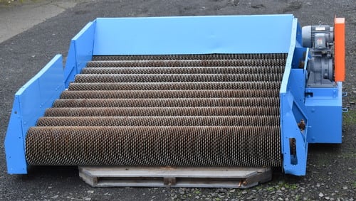 120" x 144" Rader disc scalping screen, 10 shafts with self cleaning disc, 7.5 HP - Image 3