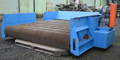 120" x 144" Rader disc scalping screen, 10 shafts with self cleaning disc, 7.5 HP - Image 4
