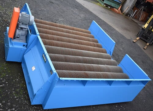120" x 144" Rader disc scalping screen, 10 shafts with self cleaning disc, 7.5 HP - Image 6