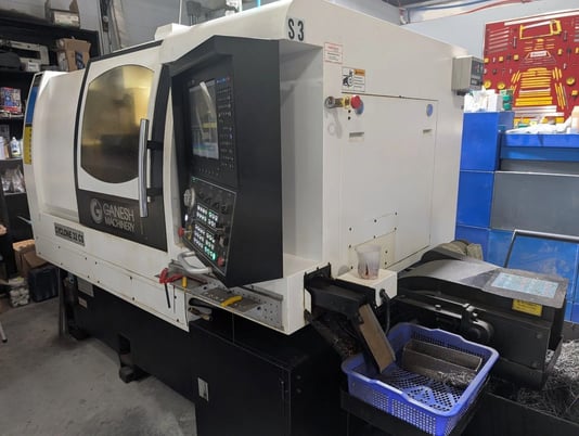 Ganesh #Cyclone-32CS, Swiss Type Automatic Screw Machine, 1.26" bore, 2017 - Image 1