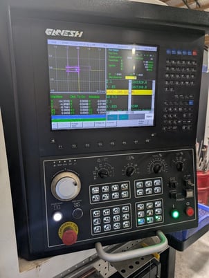 Ganesh #Cyclone-32CS, Swiss Type Automatic Screw Machine, 1.26" bore, 2017 - Image 2