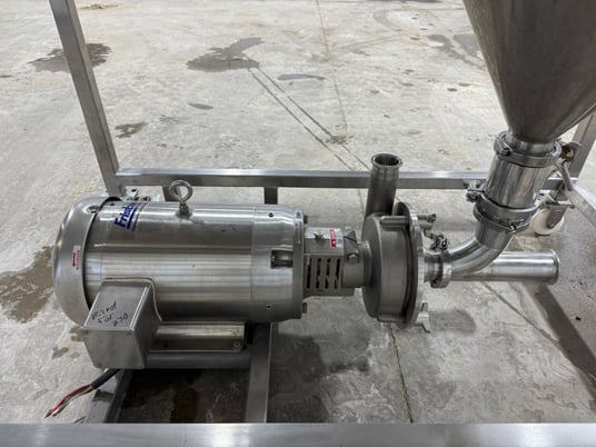 Powder funnel table, 24" Diameter, x 17" Deep - Image 4