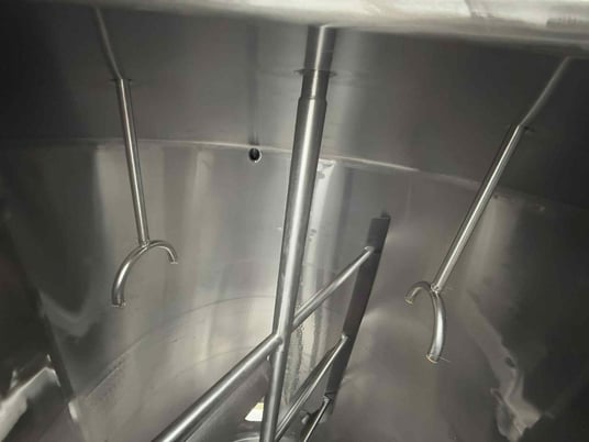 5000 gallon, Mueller stainless cone bottom silo - Image 10