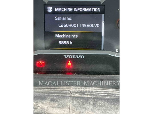 Volvo Construction Equipment L260H, Wheel Loader, 9857 hours, S/N: VCEL260HC00001145, 2018 - Image 5