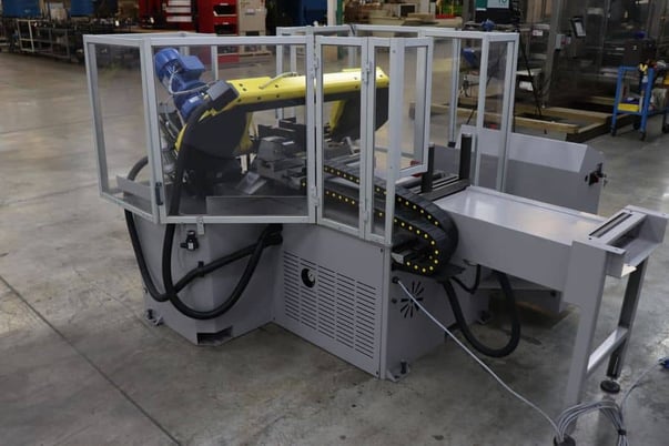 10-1/4" x 10-1/4" FMB #Zeus+CN, automatic horizontal band saw, 130" x 1" x .035" blade, 2 HP, 2022' - Image 4