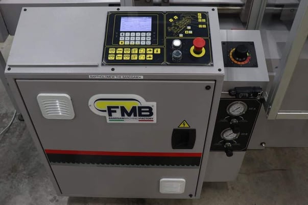 10-1/4" x 10-1/4" FMB #Zeus+CN, automatic horizontal band saw, 130" x 1" x .035" blade, 2 HP, 2022' - Image 6