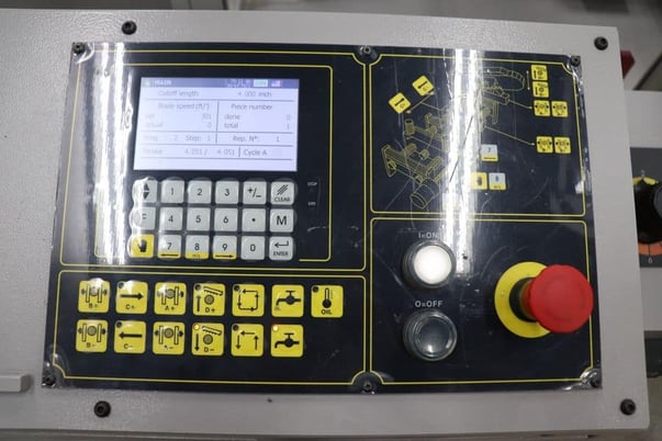 10-1/4" x 10-1/4" FMB #Zeus+CN, automatic horizontal band saw, 130" x 1" x .035" blade, 2 HP, 2022' - Image 7