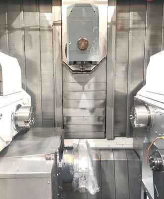 Nakamura Tome #Super-NTMX, cnc lathe, 8" swing, 7.9" diameter x30" L max, 38.6" centers, 7" chuck, 15 HP, 5k - Image 2