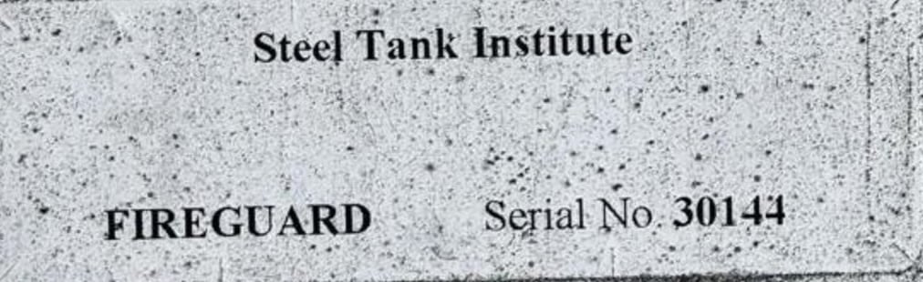 8000 gallon Highland Tank #UL-2085, Fireguard Double-Wall Above Ground Storage Tank, 8' 6" diameter x 21'11" - Image 3