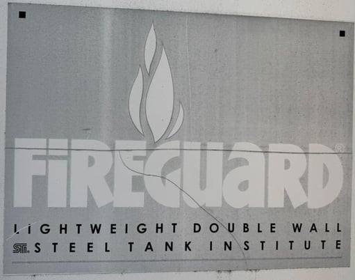 8000 gallon Highland Tank #UL-2085, Fireguard Double-Wall Above Ground Storage Tank, 8' 6" diameter x 21'11" - Image 4