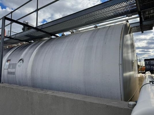 8000 gallon Highland Tank #UL-2085, Fireguard Double-Wall Above Ground Storage Tank, 8' 6" diameter x 21'11" - Image 6