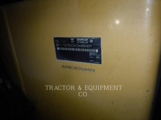 Caterpillar CC34, Asphalt Paver, 4327 hours, S/N: C34600405, 2013 - Image 6