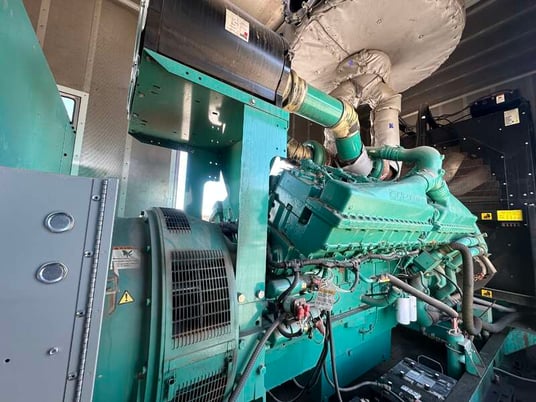 1250 KW Cummins #DQGAA, diesel generator set, 277/480 Volts, 2220 HP @ 1800 RPM, QSKTA50-GE engine, EPA Tier - Image 5
