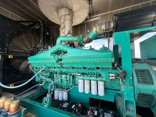 1250 KW Cummins #DQGAA, diesel generator set, 277/480 Volts, 2220 HP @ 1800 RPM, QSKTA50-GE engine, EPA Tier - Image 7