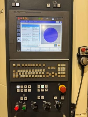 Makino #A61NX, CNC horizontal machining center, 5-Axis, (2) full contouring 19.7" pallets, 28.7" X, 25.6" Y - Image 4