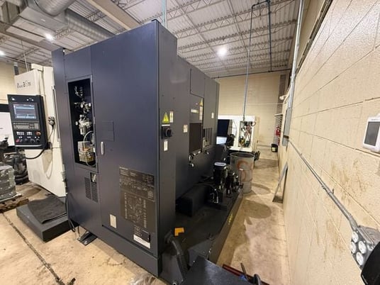 Makino #A61NX, CNC horizontal machining center, 5-Axis, (2) full contouring 19.7" pallets, 28.7" X, 25.6" Y - Image 10