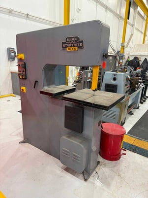 30" x 10" Kalamazoo #30-R-10 Startrite vertical band saw, 147-1/2" blade, with blade welder, 2 HP - Image 1