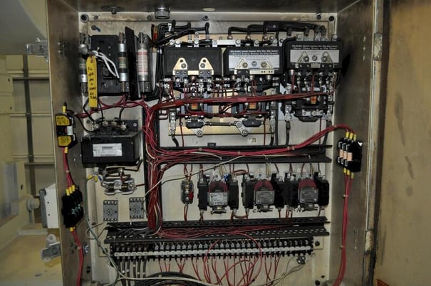 100 Ton, Minster #P2-100 48, straight side double crank press, 1-1/2" stroke, 11" Shut Height, 2" adj. - Image 8