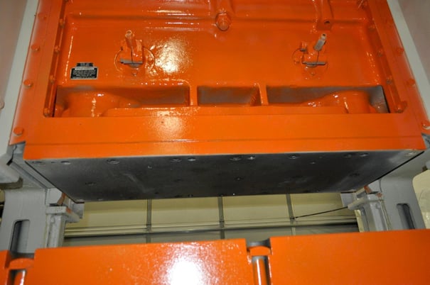 100 Ton, Minster #P2-100 48, straight side double crank press, 1-1/2" stroke, 11" Shut Height, 2" adj. - Image 10