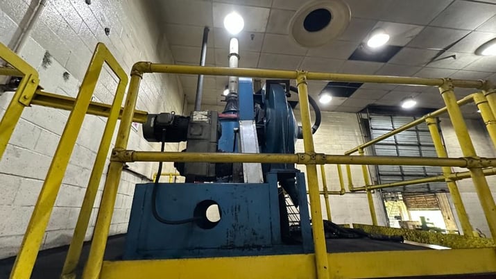 30" Sweco #TS-30, Turbo-screen Classifier, w/ cyclone, stand - Image 2