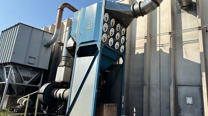 4560 sq.ft. Torit #DF03-24, Dust Collector, 50 HP, 2008 - Image 2