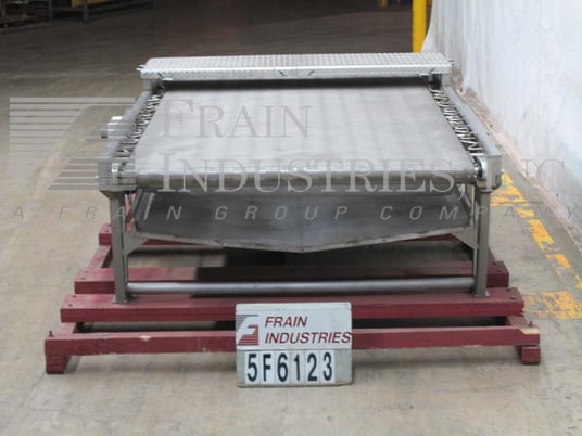 64" wide x 10' long, Heat & Control #RB-60-1, Stainless Steel mesh belt conveyor - Image 3