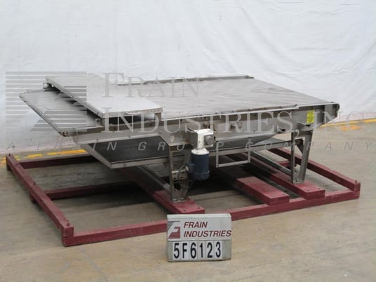 64" wide x 10' long, Heat & Control #RB-60-1, Stainless Steel mesh belt conveyor - Image 5