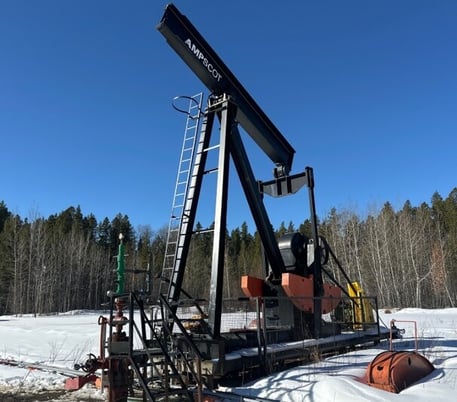 D320-305-100 Ampscot #320-305-100, conventional pump jack, 1999 - Image 2