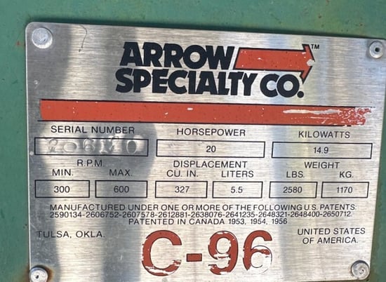 D320-305-100 Ampscot #320-305-100, conventional pump jack, 1999 - Image 6