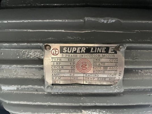 12" x 40" Select #1240G, Engine Lathe, 1.5" bore, 60-1240 RPM, 2 HP, 230 V. - Image 3