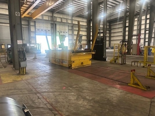 140000 lb. Zenar, Coil Transfer Car, (2) deck-mounted coils, (4) coil support arms - Image 4