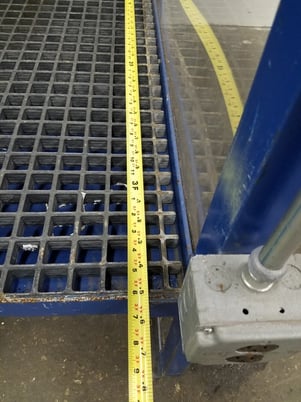 4000 cfm Filter-1 #Benchtron, downdraft dust collection table, 825 sq.ft., reconditioned - Image 5