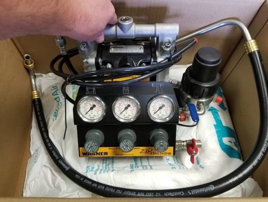 Wagner #ZIP-52, Diaphragm Pump, 1:1, unused - Image 1