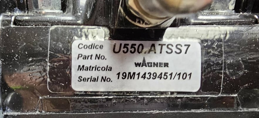 Wagner #ZIP-52, Diaphragm Pump, 1:1, unused - Image 3