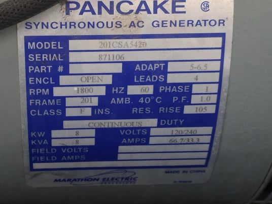 Allmand #Night-Light-Pro-II, 8 KW, light tower, 8652 hours, 1-phase - Image 4