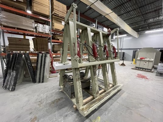 Double-Sided, Hydraulic Clamp (Door & Panel), 3.5' x 7' & 3.5' x 8', 5 HP, 220 Volts, 3PH - Image 1