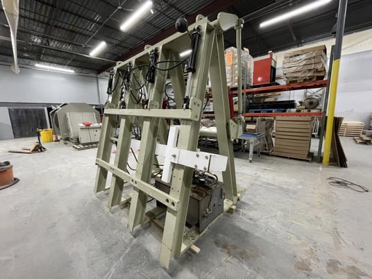 Double-Sided, Hydraulic Clamp (Door & Panel), 3.5' x 7' & 3.5' x 8', 5 HP, 220 Volts, 3PH - Image 4