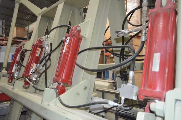 Double-Sided, Hydraulic Clamp (Door & Panel), 3.5' x 7' & 3.5' x 8', 5 HP, 220 Volts, 3PH - Image 5