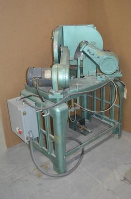 14" Pistorius #MN-300, Semi-Automatic Double Miter Saw, 4" x 2-5/8" max. cutting, 6" x 29" x 36" table, 5/8" - Image 3