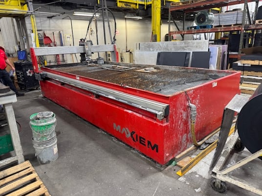 Omax #Maxiem-2040, Waterjet Cutting System, 6' x 12' table, Omax Control, 2013 - Image 1