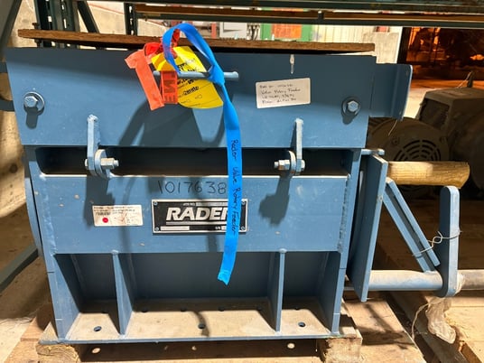 20" Radar #20x25ESW, rotary airlock feeder - Image 1