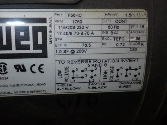 Core Tech #10/90, Core Cutter, 120/220 V. - Image 10