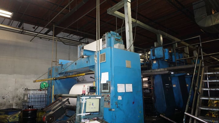 Goss & Deleeuw #C700/C700i, Web Offset Press Systems, 42" cutoff x 66" width web, 85000 IPH, 2500 FPM - Image 4