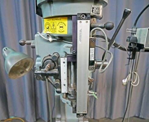 Bridgeport #Series-1, Vertical Milling Machine, 30" x 12" x 16" trvls, 80-2720 RPM, 6-3/4" - 18-3/4" throat - Image 8