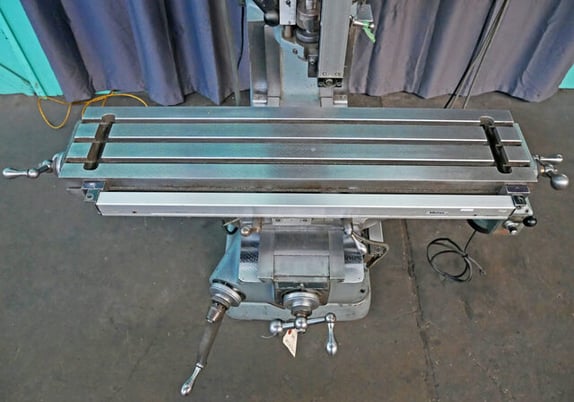 Bridgeport #Series-1, Vertical Milling Machine, 30" x 12" x 16" trvls, 80-2720 RPM, 6-3/4" - 18-3/4" throat - Image 9