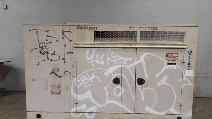 30 KW Kato #N30FPG4, Nat Gas LP Generator, 3PH, 312 Hrs - Image 2