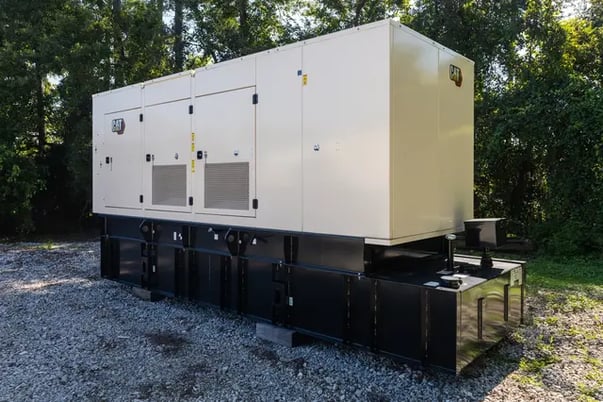 600 KW Caterpillar #C18, diesel generator, 277/480 Volts, new surplus, 2024 - Image 2