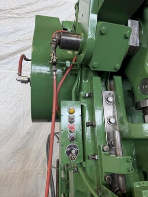 75 Ton, Minster #7, Back Gauge OBI press, 6" stroke, 12" Shut Height, 4" adj., 40 SPM, 36" x24"bed - Image 6