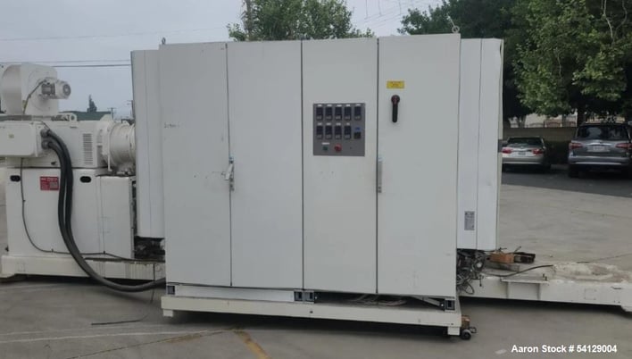3" Welex #HS-3.0-40D-SV, Single Screw Extruder, water cooled, 40:1 L/D, 1520 RPM, 550 HP VFD Drive, Vented - Image 6