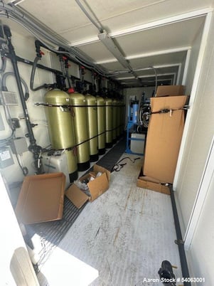 Applied Membranes #S-128D, Seawater Reverse Osmosis Desalination System, Dual skid, 25.5 GPM, 40 HP, 460 V. - Image 1